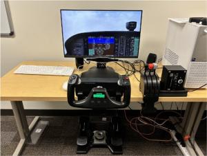 Eye tracking station