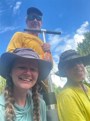 Hannah, Dr. Becker, and Dr. Hagedorn