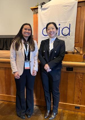 Dr. Suh with Student