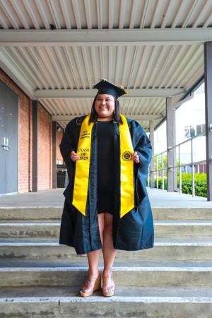 Graduation picture of Karyssa Pedroza