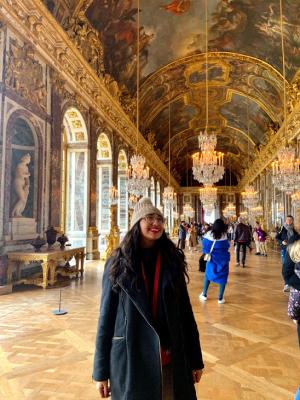 Sandra Avitia at Versailles
