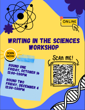 UWC Writing in the Sciences Flyer - Fall 26