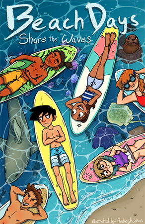comic_beach_days_share_the_waves.png Beach Days - Share the Waves