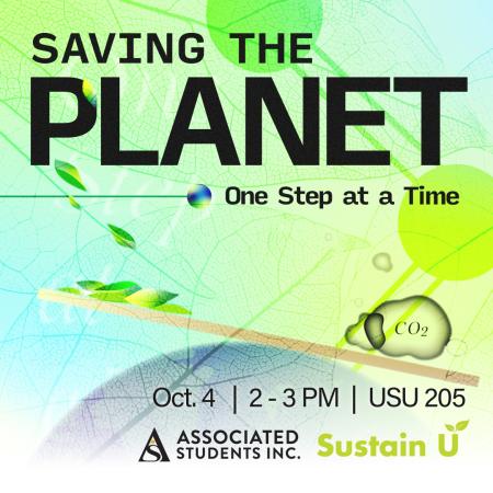 Saving the planet one step at a time Saving the planet one step at a time