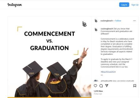 Commencement IG post 2.23
