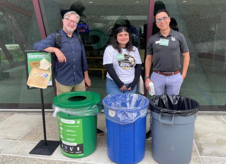 zero waste ambassadors at convocation