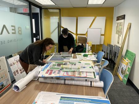 Reviewing projects for sustainability showcase