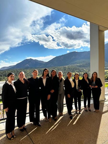 From left to right: Farnoz Norouzi, Jordan Gebrian, Jocelyn Colpitts, Stevie De La Fuente, Alexa Alvarez, Emma Nelson, Jocelyn Soto-Rivera, Mikayla Browne, Ashley Harding, Kylie Barnhart From left to right: Farnoz Norouzi, Jordan Gebrian, Jocelyn Colpitts, Stevie De La Fuente, Alexa Alvarez, Emma Nelson, Jocelyn Soto-Rivera, Mikayla Browne, Ashley Harding, Kylie Barnhart