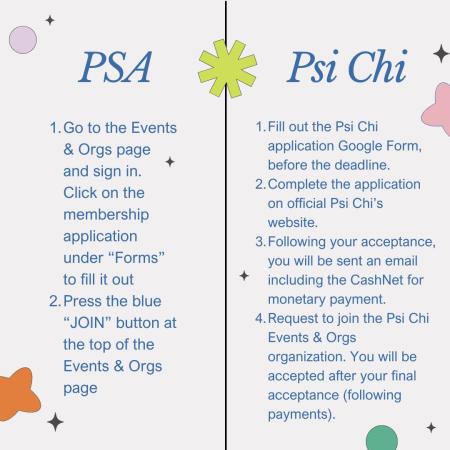 PSA Psi Chi - Join Directions Graphic