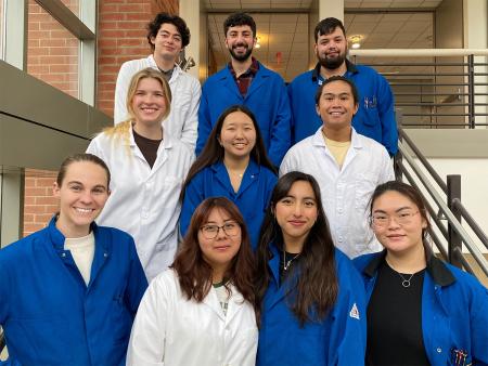 Julie Wahlman and her student researcher