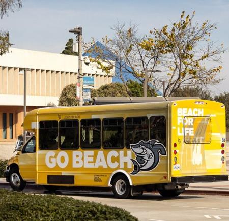CSULB Shuttle by the West Loop