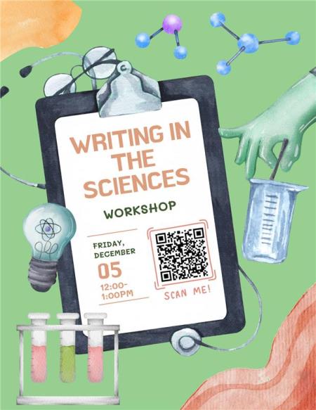 UWC Writing in the Sciences Workshop Flyer - Round 2 - Fall 2025 UWC Writing in the Sciences Workshop Flyer - Round 2 - Fall 2025