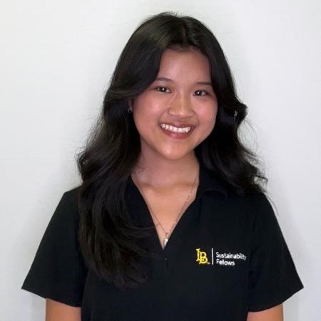 woman wearing a black polo