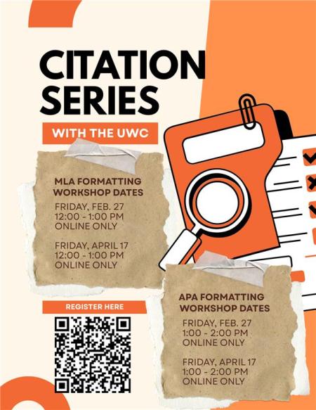 UWC Citation Series Flyer - Spring 2026