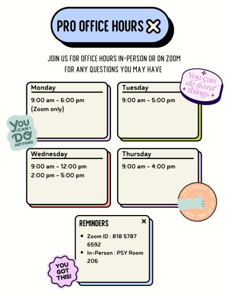 S26 PRO Office Hours