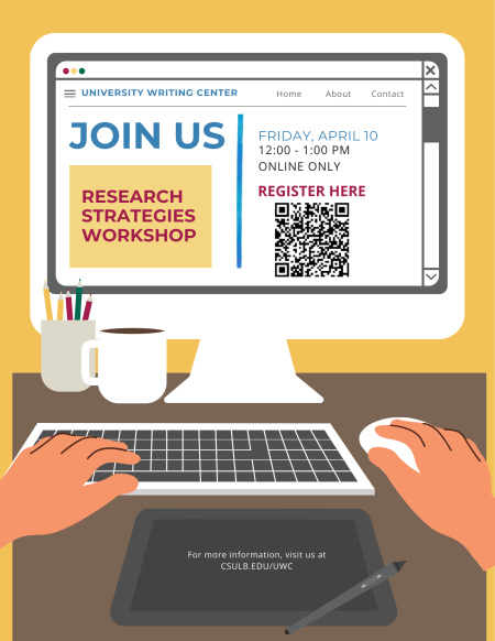 UWC Research Strategies - spring 2026 flyer