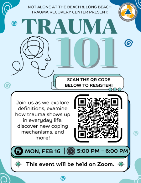 Trauma 101 Spring 2026 Flyer
