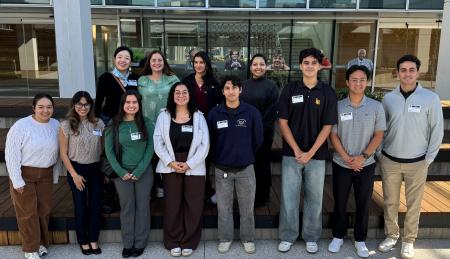 Dr. Suh with Students