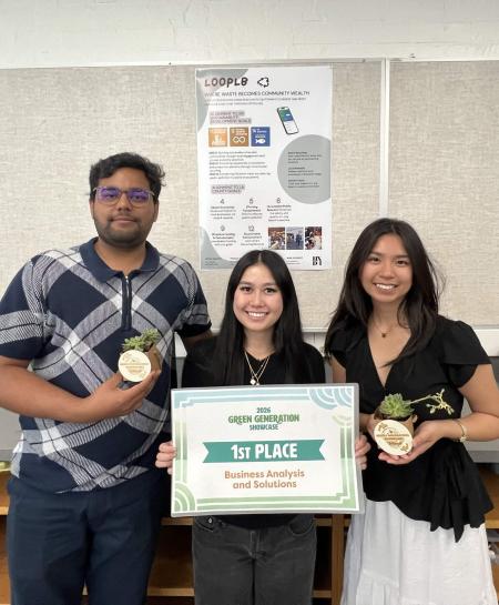 Winners of 1st place in Business Analysis and Solutions