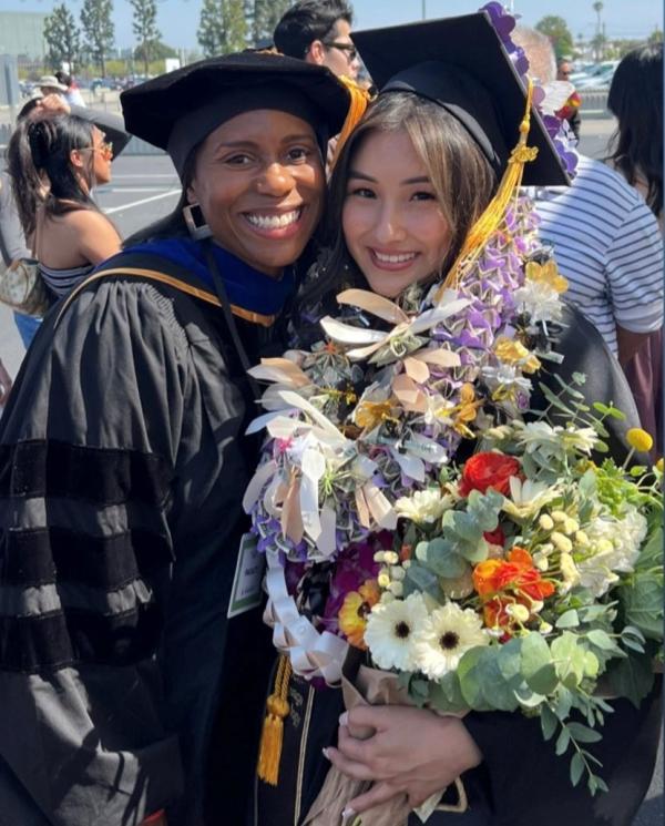 Dr. Daughrity and Mica Segismundo Dr. Daughrity and Mica Segismundo