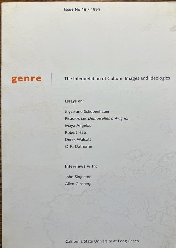 genre volume 16 cover