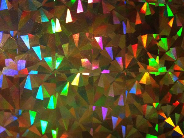 Still shot of artistic video by artist Jodie Mack.