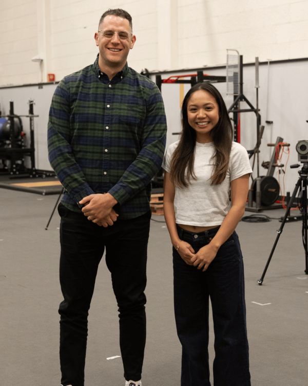 Dr. Sam Zeff and Janelah Villaneuva
