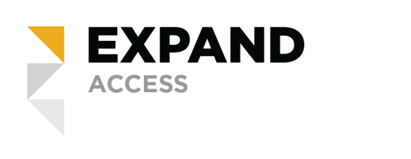 A logo that says, "expand access."