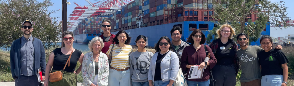 Sustainability Champions at the Long Beach Container Terminal
