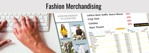 Link to Fashion Merchandising option