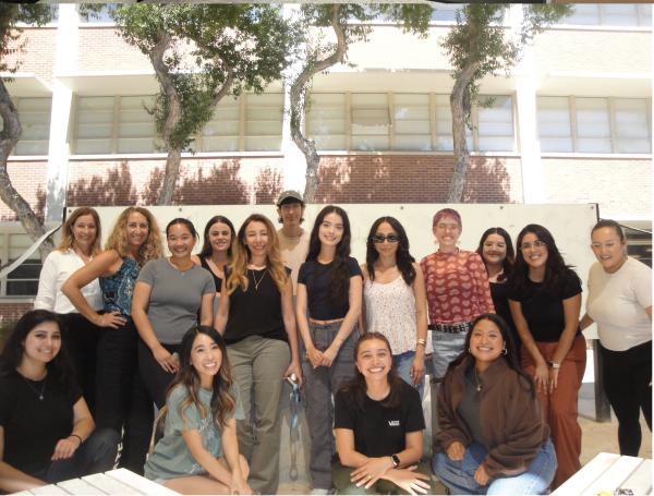 A group photo of students