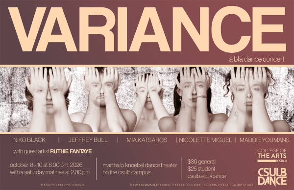2026 Variance Dance Concert Poster