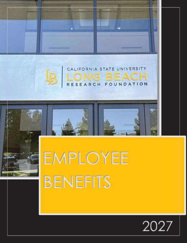 Front Page of Benefit Brochure 2027