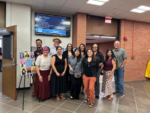 A group of staff and faculty