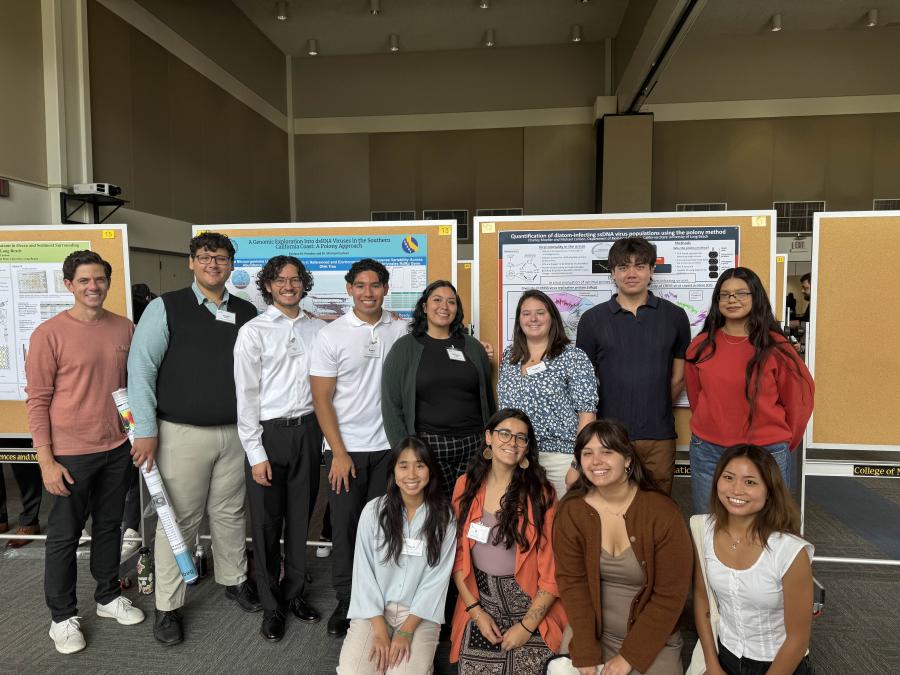 Carlson Lab at the CNSM Student Research Symposium - Fall 2024 Carlson Lab at the CNSM Student Research Symposium - Fall 2024
