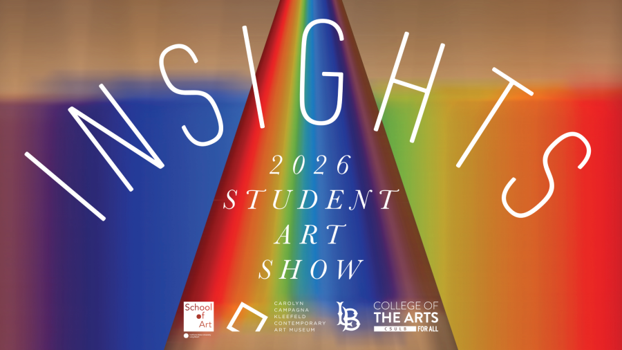 Insights 2026 student art show decorative graphic