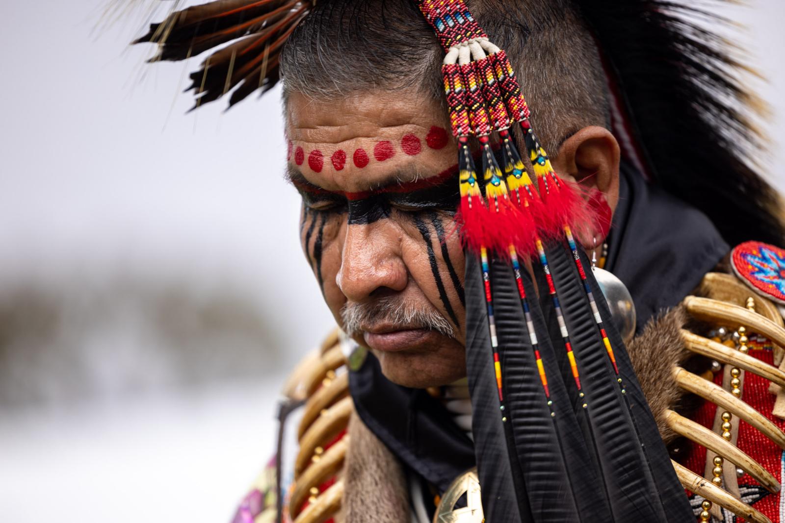 Powwow dancer