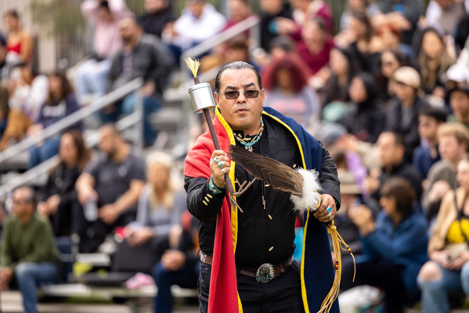 Dancer at CSULB Pow Wow 2023