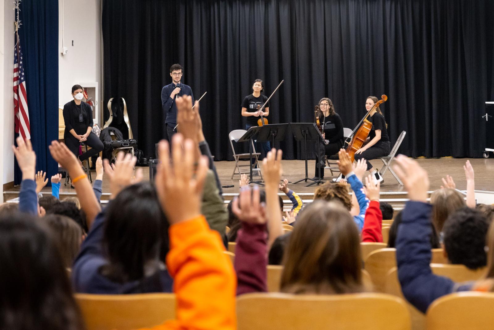 Argus Quartet at Kettering Elementary