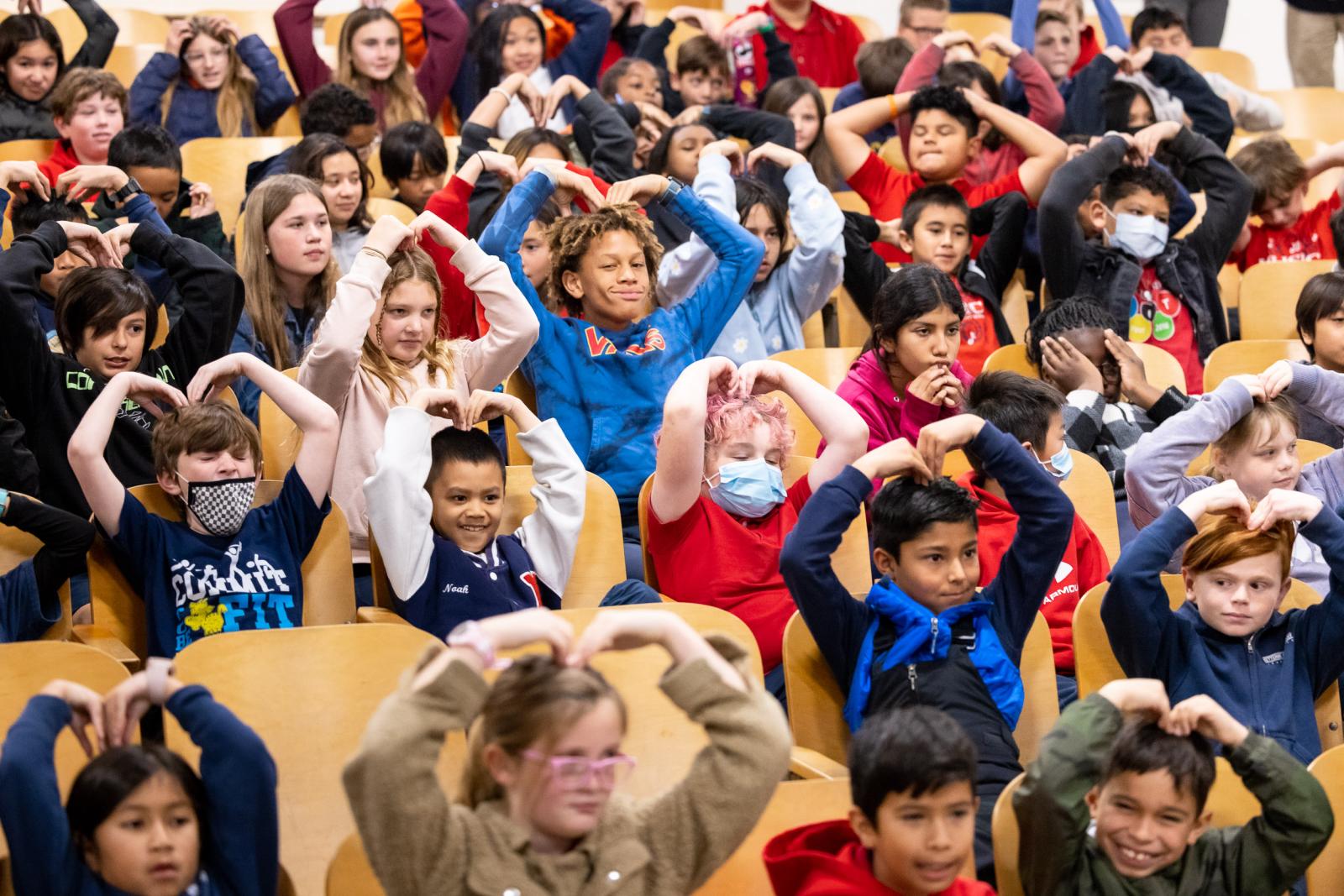 Kids at Kettering Elementary