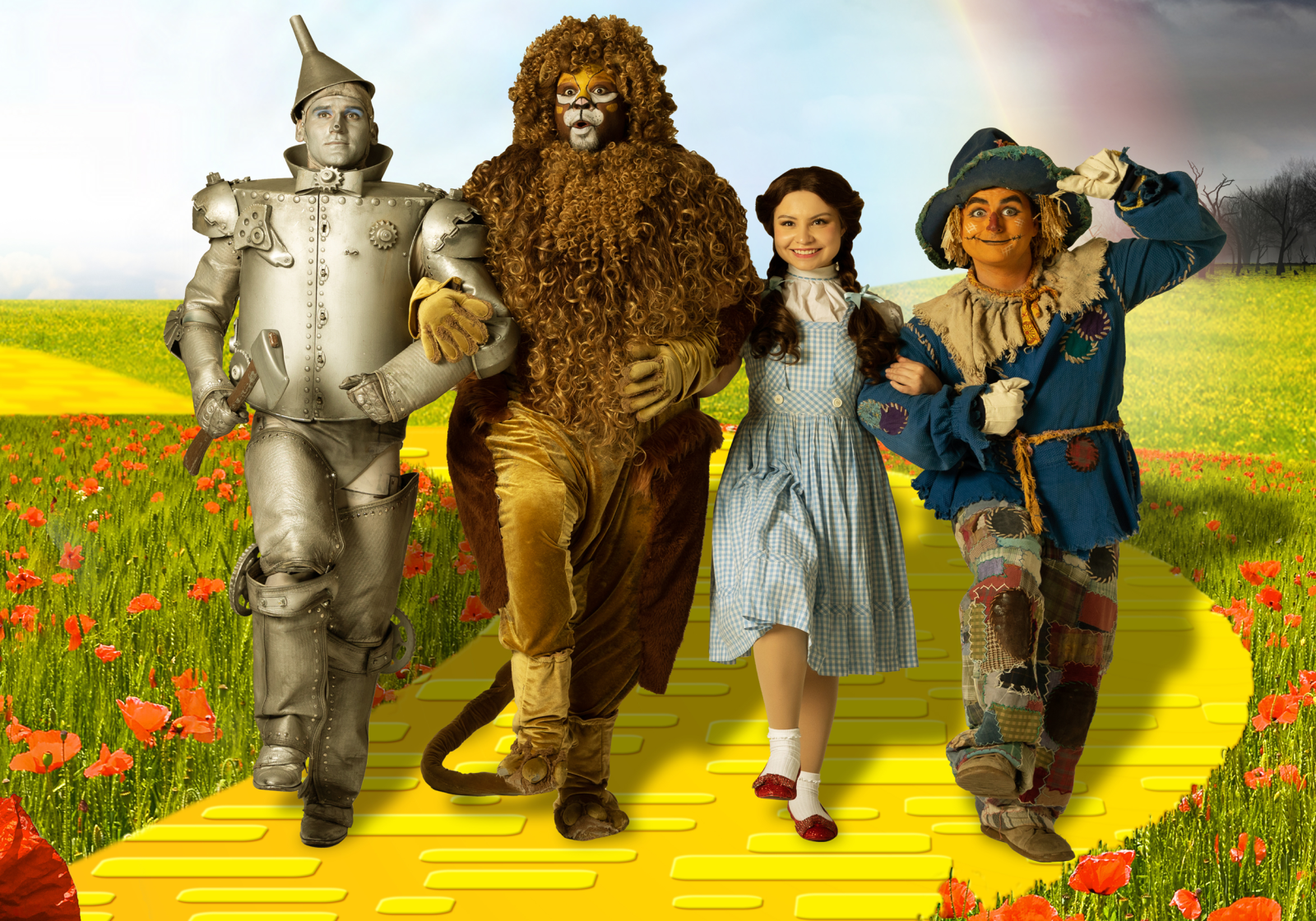 The cast of "The Wizard of Oz" The cast of "The Wizard of Oz"