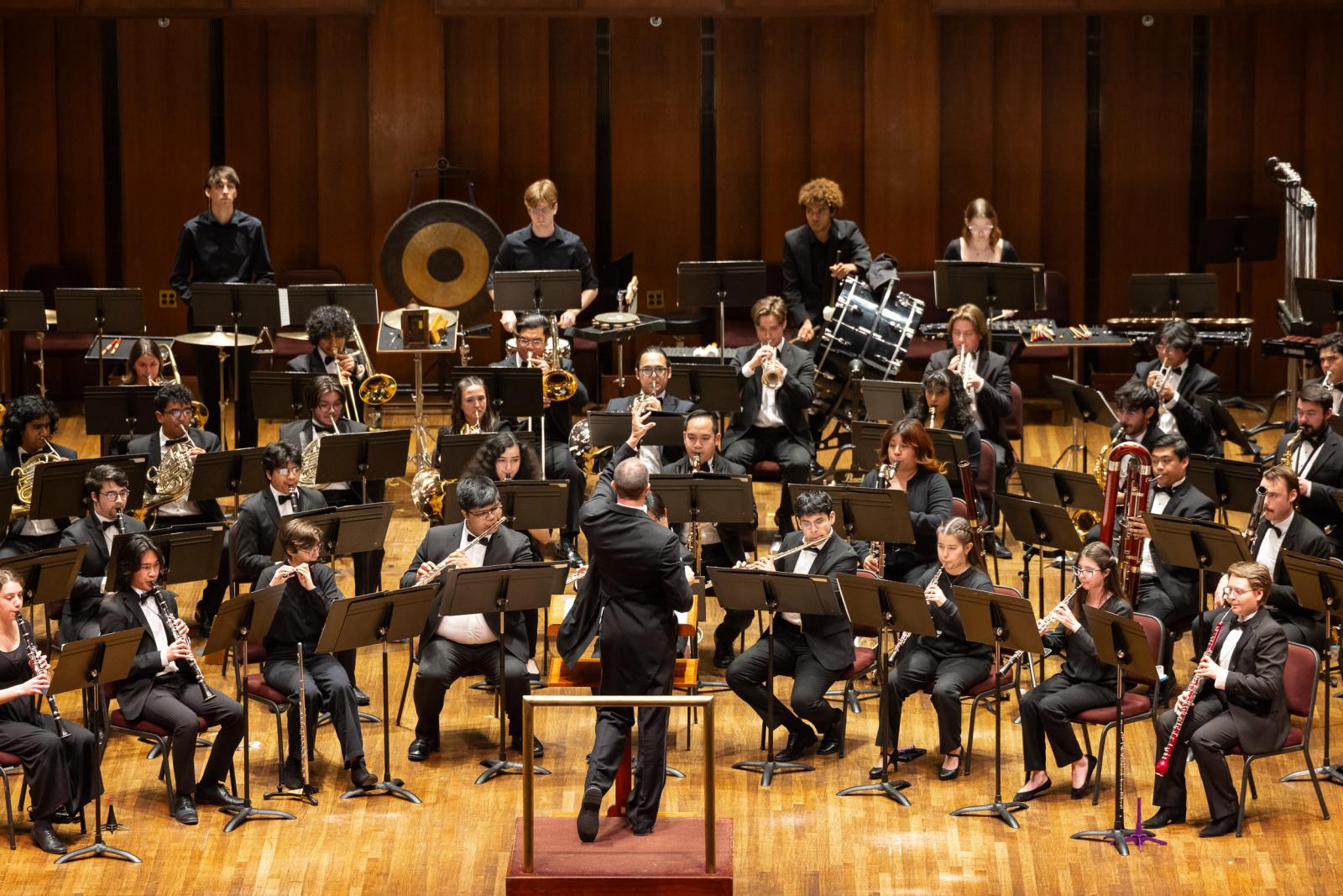 CSULB Wind Symphony perform in the Kennedy Center Concert Hall