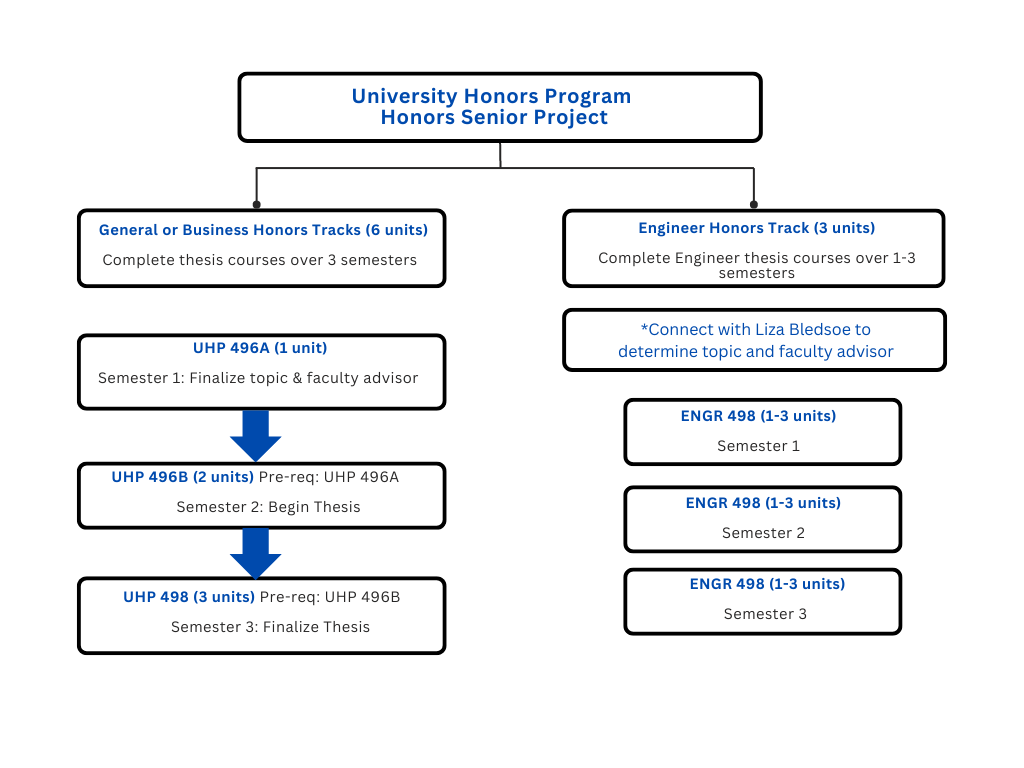 Honors Senior Project Course Sequence