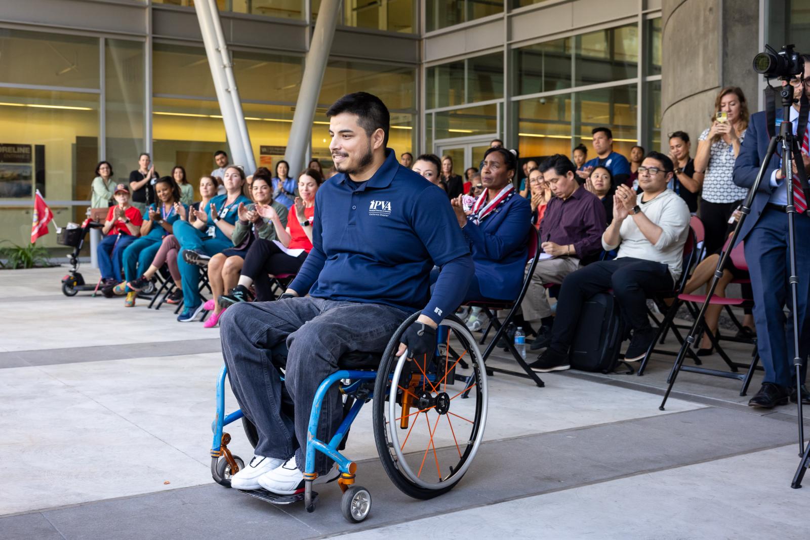 Jose Reynoso at the Long Beach VA Medical Center
