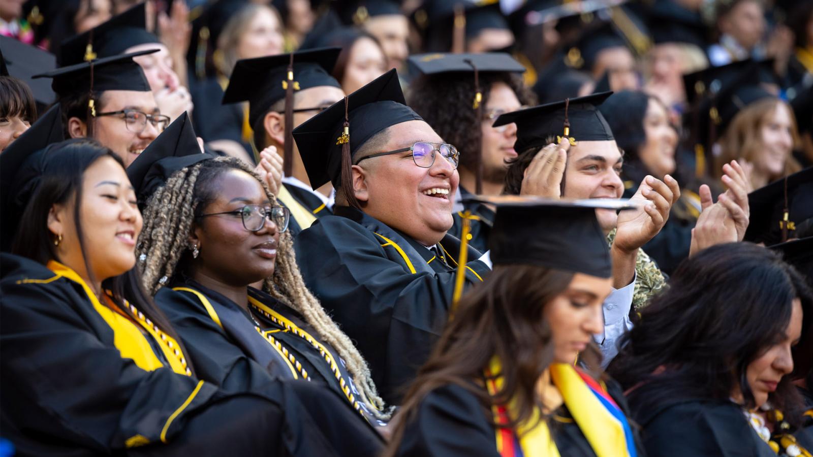 2024 grads at Commencement