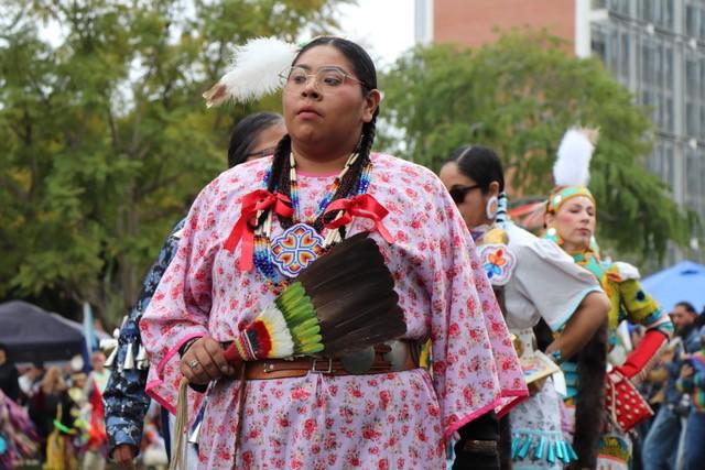 Larissa Bohay at the CSULB Pow Wow Larissa Bohay at the CSULB Pow Wow