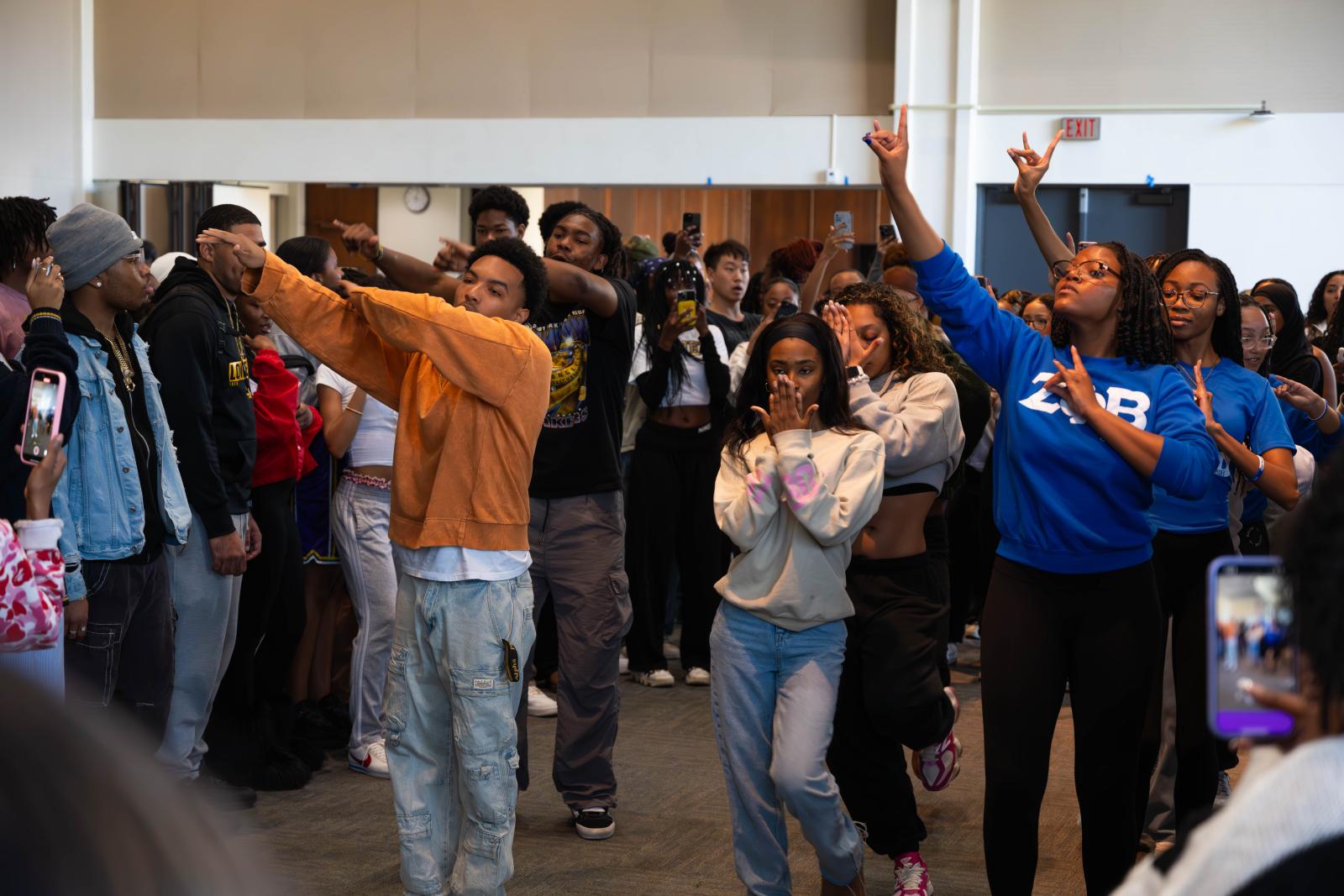 NPHC at the Black History Month Cookout