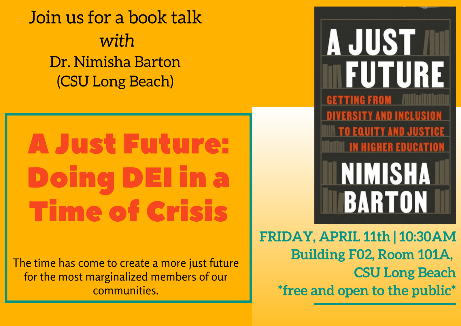 Nimisha Barton Book Talk