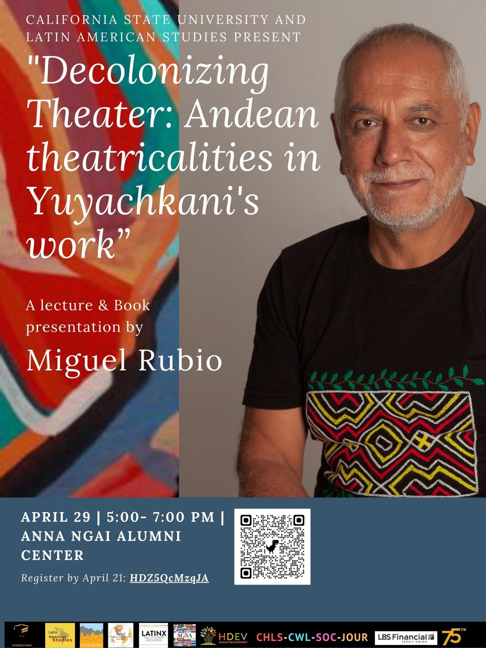 Miguel Rubio Talk Flyer