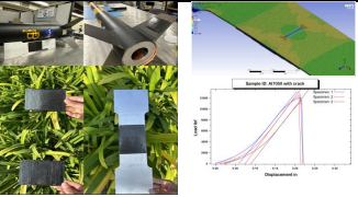 CFRP patch for metallic structures 